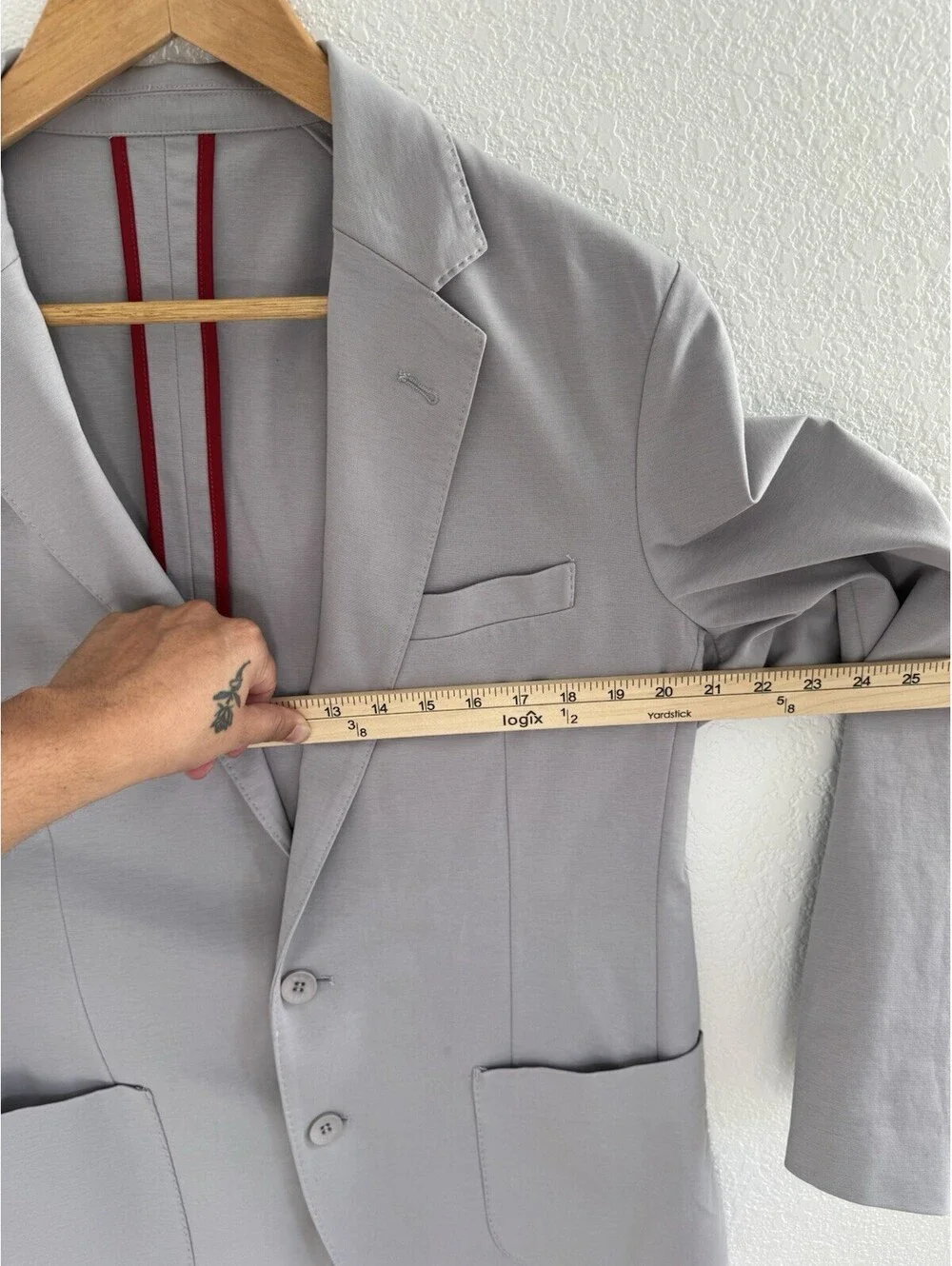 Rye 51 Voyager Performance Mens 42 Soft Jacket Blazer Made To Move Stretch